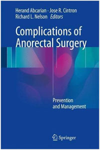 copertina di Complications of Anorectal Surgery - Prevention and Management