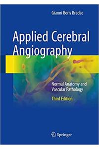 copertina di Applied Cerebral Angiography - Normal Anatomy and Vascular Pathology