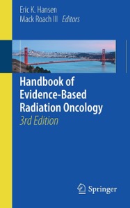 copertina di Handbook of Evidence - Based Radiation Oncology