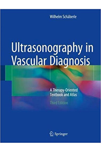 copertina di Ultrasonography in Vascular Diagnosis - A Therapy Oriented Textbook and Atlas