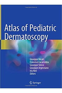 copertina di Atlas of Pediatric Dermatoscopy