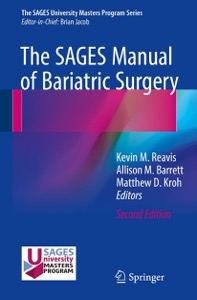 copertina di The SAGES Manual of Bariatric Surgery