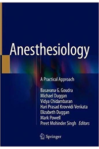 copertina di Anesthesiology - A Practical Approach