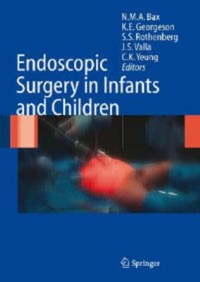 copertina di Endoscopic Surgery in Infants and Children