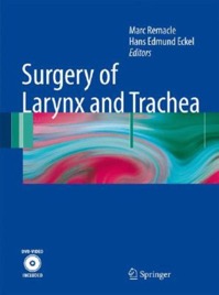 copertina di Surgery of Larynx and Trachea -  DVD included