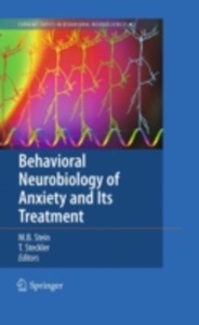 copertina di Behavioral Neurobiology of Anxiety and Its Treatment