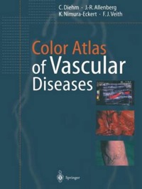 copertina di Color Atlas of Vascular Diseases
