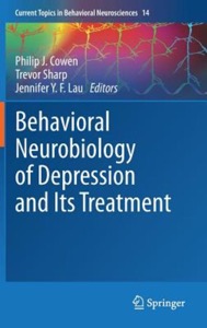 copertina di Behavioral Neurobiology of Depression and Its Treatment
