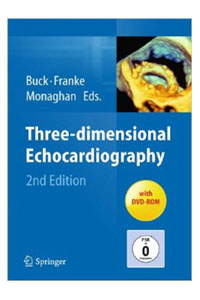 copertina di Three - dimensional Echocardiography ( with DVD Rom )