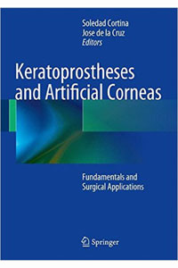 copertina di Keratoprostheses and Artificial Corneas - Fundamentals and Surgical Applications