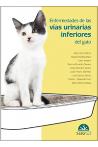 copertina di Enfermedades de las vias urinarias inferiores del gato ( incluye ebook )