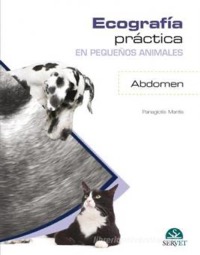 copertina di Ecografia practica en pequenos animales - Abdomen