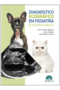 copertina di Diagnostico ecografico en pediatria de pequenos animales