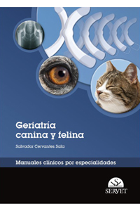 copertina di Geriatria canina y felina - Manuales clinicos por especialidades