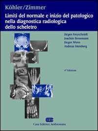 copertina di Limiti del normale ed inizio del patologico nella diagnostica radiologica dello scheletro