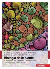 copertina di Biologia delle piante - Interazioni con l' ambiente - Domesticazione