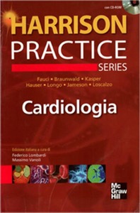 copertina di Harrison Practice Series - Cardiologia - CD - Rom incluso