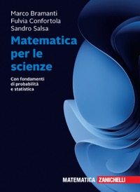 copertina di Matematica per le scienze - Con fondamenti di probabilità e statistica