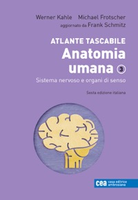 copertina di Atlante tascabile di Anatomia umana - Sistema nervoso e organi di senso