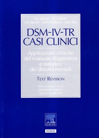 copertina di DSM - IV - TR. Casi clinici - Applicazioni cliniche del manuale diagnostico e statistico ...