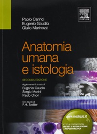 copertina di Anatomia e istologia umana - con tavole di F.H. Netter - accesso on line a contenuti ...