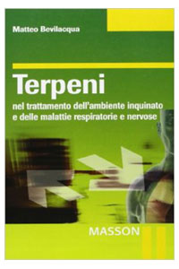 copertina di Terpeni nel trattamento dell' ambiente inquinato e delle malattie respiratorie e ...