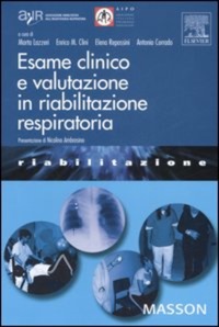 copertina di Esame clinico e valutazione in riabilitazione respiratoria