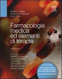 copertina di Farmacologia medica ed elementi di terapia - Con accesso online