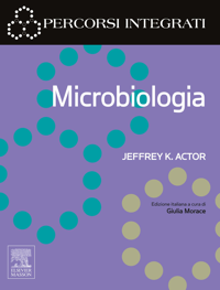 copertina di Microbiologia - Collana Percorsi Integrati