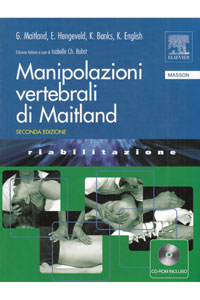 copertina di Manipolazioni vertebrali di Maitland - CD Rom incluso ( penultima edizione )