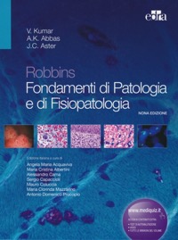 copertina di Robbins - Fondamenti di patologia e di fisiopatologia - accesso on line incluso