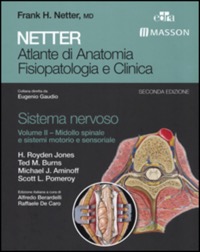 copertina di Netter - Sistema Nervoso - Midollo Spinale e Sistemi Motorio e Sensoriale - Atlante ...