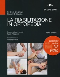 copertina di La riabilitazione in ortopedia ( Con video online )