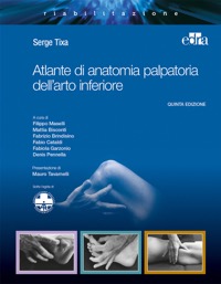 copertina di Atlante di anatomia palpatoria dell' arto inferiore