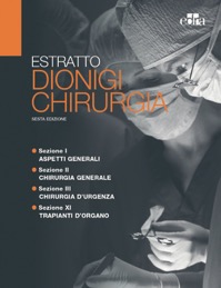 copertina di Estratto Dionigi Chirurgia ( VI edizione ) Aspetti Generali - Chirurgia Generale ...