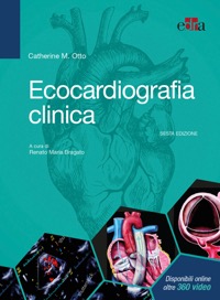 copertina di Ecocardiografia clinica ( contenuti extra e video online inclusi )