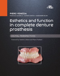 copertina di Esthetics and function in Complete denture prosthesis. Digital perspectives