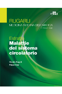 copertina di Malattie del sistema circolatorio - Rugarli Medicina interna sistematica - Estratto
