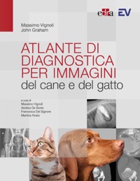 copertina di Atlante di diagnostica per immagini del cane e del gatto