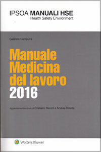 copertina di Manuale medicina del lavoro 2016 - Contenuti online inclusi