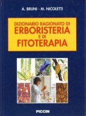 copertina di Dizionario ragionato di erboristeria e di fitoterapia