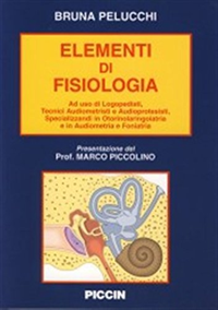 copertina di Elementi di fisiologia - Ad uso di logopedisti, tecnici audiometristi e audioprotesisti