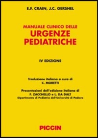 copertina di Manuale clinico delle urgenze pediatriche