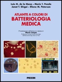 copertina di Atlante a colori di batteriologia medica