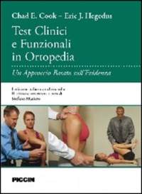 copertina di Test clinici e funzionali in ortopedia - Un approccio basato sull' evidenza