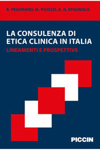 copertina di La consulenza di etica clinica in Italia - Lineamenti e prospettive