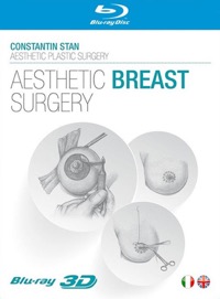 copertina di Aesthetic breast surgery - 3D Videos - Cofanetto Blu-Ray