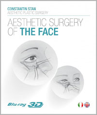 copertina di Aesthetic Surgery of the Face - 1 blu ray - 3D videos