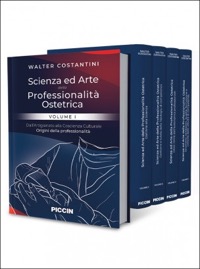 copertina di Trattando di Scienza ed Arte della Professionalità Ostetrica . 