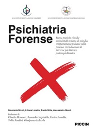 copertina di Psichiatria Forense - Buone pratiche cliniche in tema di suicidio, comportamento ...
